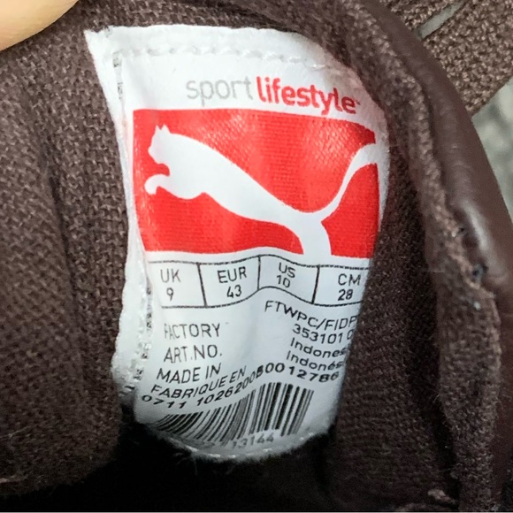 Men’s Puma SportLifestyle, brown/tan, size 10 - Picture 3 of 4